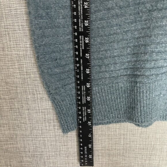 Pink Rose Oversize Sweater Tunic Dress Women’s Extra Small Blue Soft Macy's - Picture 5 of 13